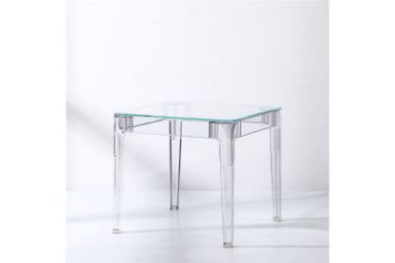 Picture of [FLOOR MODEL CLEARANCE]CRYSTAL Dining Table (Clear) 