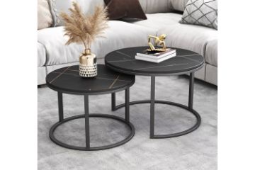 Picture of [FLOOR MODEL CLEARANCE]BLISS Nesting Table (Black)