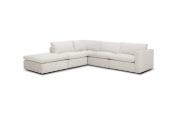 Picture of [FLOOR MODEL CLEARANCE]SKYLAR Sectional Modular Sofa (Cream) - Chaise Facing Left