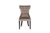 Picture of [FLOOR MODEL CLEARANCE]JORDAN Tufted Winged Back Dining Chair (Taupe)