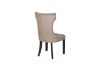 Picture of [FLOOR MODEL CLEARANCE]JORDAN Tufted Winged Back Dining Chair (Taupe)