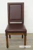 Picture of [FLOOR MODEL CLEARANCE]PROVIDENCE Genuine Leather Chair *Solid Birch