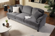 Picture of CASPER Corduroy 3 Seater Sofa (Grey)