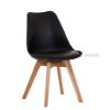 Picture of  TULIP Dining Set (Black) - 100cm Table with 2 Chairs