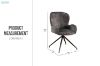 Picture of DUMBO 360° Swivel Dining Chair (Grey) - Each