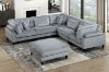 Picture of VIANNA Sectional Modular Sofa Range (Grey) - 3PC Big Combo Set 