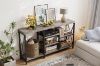 Picture of ELOWEN 140 Console Table with Shelves(Grey)