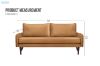 Picture of ATAMAN 3 Seater Sofa (Oatmeal)