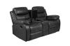 Picture of GAVIN Manual Reclining Sofa Range with Console & LED & Wireless Charger 