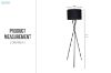 Picture of BELL621 Metal Tripod Floor Lamp