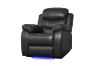 Picture of GAVIN Manual Reclining Sofa Range with Console & LED & Wireless Charger 