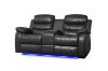 Picture of GAVIN Manual Reclining Sofa Range with Console & LED & Wireless Charger 