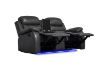 Picture of GAVIN Manual Reclining Sofa Range with Console & LED & Wireless Charger 