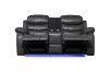 Picture of GAVIN Manual Reclining Sofa Range with Console & LED & Wireless Charger 