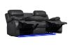 Picture of GAVIN Manual Reclining Sofa Range with Console & LED & Wireless Charger 