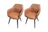 Picture of CAMILLE Arm Dining Chair (Cognac) 