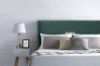 Picture of POOLE Bed Frame (Green Velvet) + LUNA Pocket Spring Mattress Combo Deal - Double