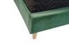 Picture of POOLE Bed Frame (Green Velvet) - Double