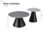 Picture of MAGGIE Sintered Stone Table Top Nesting Coffee Table
