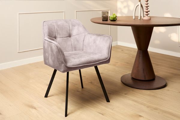 Picture of TAMPA Arm Dining Chair (Taupe) - Each