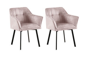 Picture of TAMPA Arm Dining Chair (Taupe) - 2 Chairs in 1 Carton