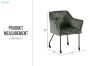 Picture of WANDA Versatile Armchair with Wheels (Green)