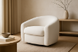 Picture of KIMAYA Teddy Fabric 1-Seater Sofa/Armchair/Lounge Chair