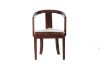 Picture of [FLOOR MODEL CLEARANCE] VASCO Solid Teak Wood Arm Chair (Genuine Goathide) 