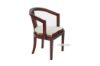 Picture of [FLOOR MODEL CLEARANCE] VASCO Solid Teak Wood Arm Chair (Genuine Goathide) 