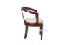 Picture of [FLOOR MODEL CLEARANCE] VASCO Solid Teak Wood Arm Chair (Genuine Goathide) 