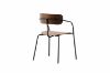 Picture of [FLOOR MODEL CLEARANCE] LYRA Dining Arm Chair (Walnut)