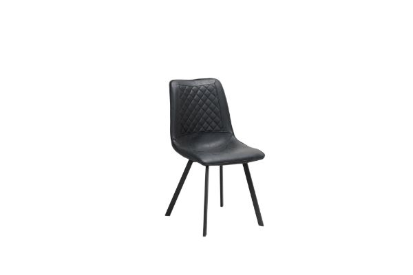 Picture of [FLOOR MODEL CLEARANCE] WESTIN PU Leather Dining Chair (Black) 