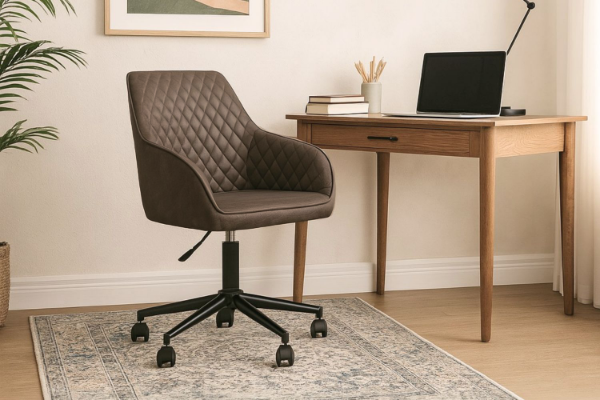 Picture of MURPHY Height Adjustable Office Chair (Brown)