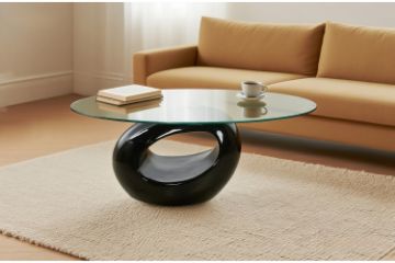 Picture of JUPITER Fiber Glass Coffee Table (Black)