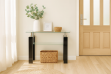Picture of HORIZON Glass Console Table (Black)