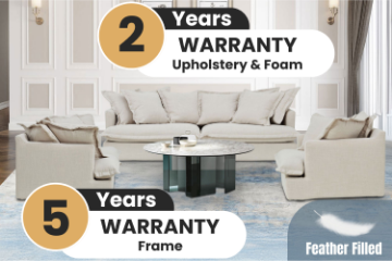 Picture of SPENCER 3/2/1 Seater Feather-Filled Fabric Sofa Range