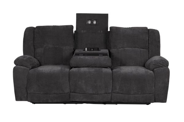 Picture of RUDGE Manual Recliner Multifunctional Sofa Range - 3 Seat with Drop-Down Console, Charging Ports, Cup Holders & Reading Lights (3RRC)
