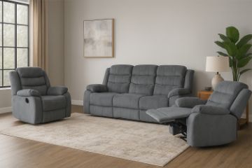 Picture of THURLES Manual Recliner Sofa Range - 1 Seat Recliner Chair (1R)
