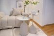 Picture of HIDA GOBLET Shaped Nesting Table Set (White)