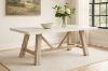 Picture of ANTON 1.8M/2.1M Solid Acacia Wood Dining Table