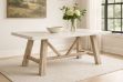 Picture of ANTON 1.8M/2.1M Solid Acacia Wood Dining Table