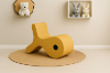 Picture of FISHBONE MultiFunction Chair/Side Table (Yellow)
