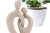 Picture of Sandstone Style Hugging Couple Figurine