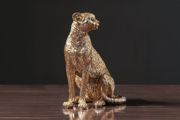 Picture of Cheetah Statue Decor (Sitting)