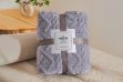 Picture of Soft Jacquard Pattern Blanket (150x200) - Blue