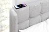 Picture of SONOMA Fabric Bed Frame (Light Grey) - Queen Size