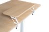 Picture of NEXUS 160 L-Shaped Electric Height-Adjustable Standing Desk with LED Display and USB Charging Port (Oak)