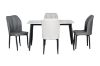 Picture of MIKASA 120 Sintered Stone Top 5PC Dining Set (Crisp-White Table)