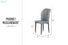 Picture of MIKASA 120 Sintered Stone Top 5PC Dining Set (Crisp-White Table)