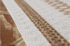 Picture of 376-005 Jute-Striped Woven Table Runner/Bed Runner with Tassel - 30cmx200cm